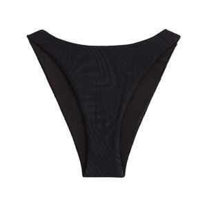 REVOLVE Fella Swim Aussie Textured Black Bikini Bottoms